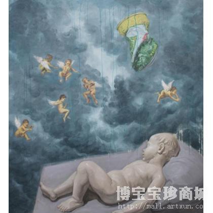 李亚南 天使的梦 类别: 油画X